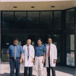 With Dr Nisar Syed at memorial cancer institute,California,USA –leading brachytherapist and an excellent teacher and human being.